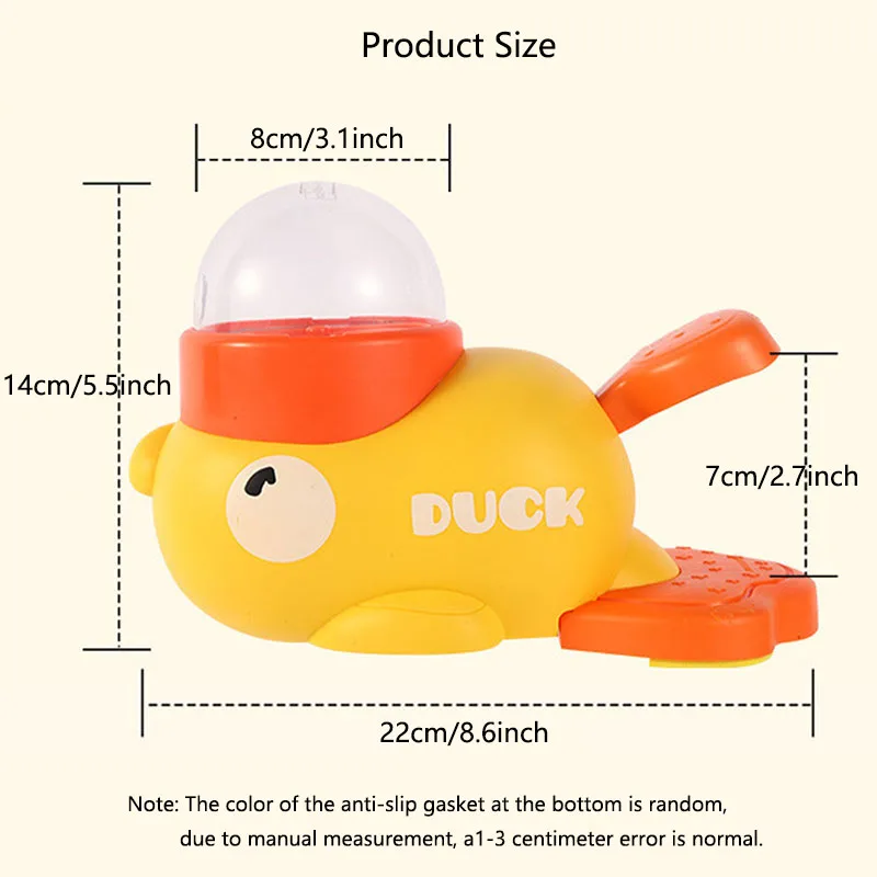 Interactive Duck Pet Feeder Puzzle – Treat Dispensing Training Toy 6