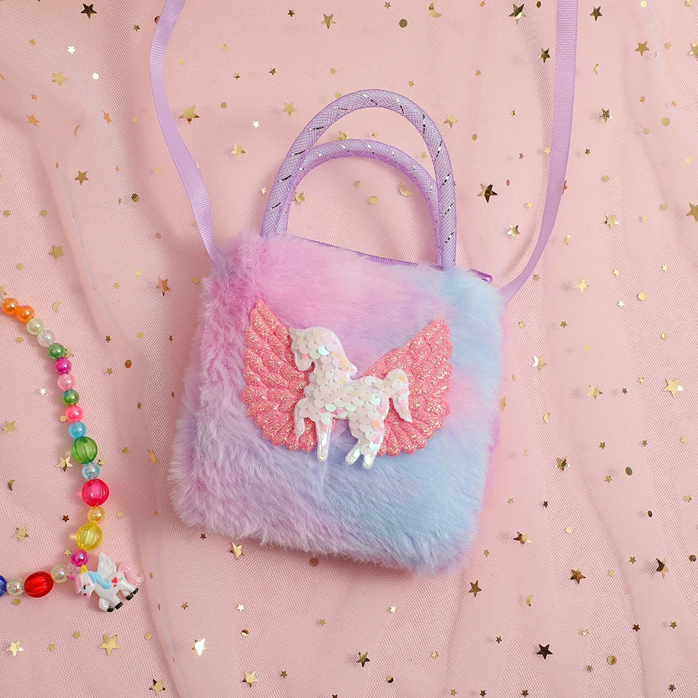 Cute Mini Unicorn Handbag for Little Girls 6