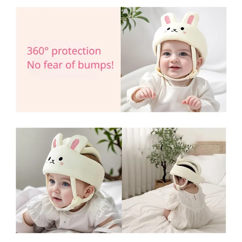 SoftShield™ Baby Head Protector – Gentle Support for First Crawls & Steps 5