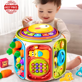 Baby Musical Phone Toy with Lights & Sounds – Early Learning Activity Toy