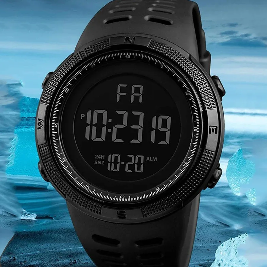 Military Sports Digital Watch – LED Multifunction Waterproof Wristwatch 1