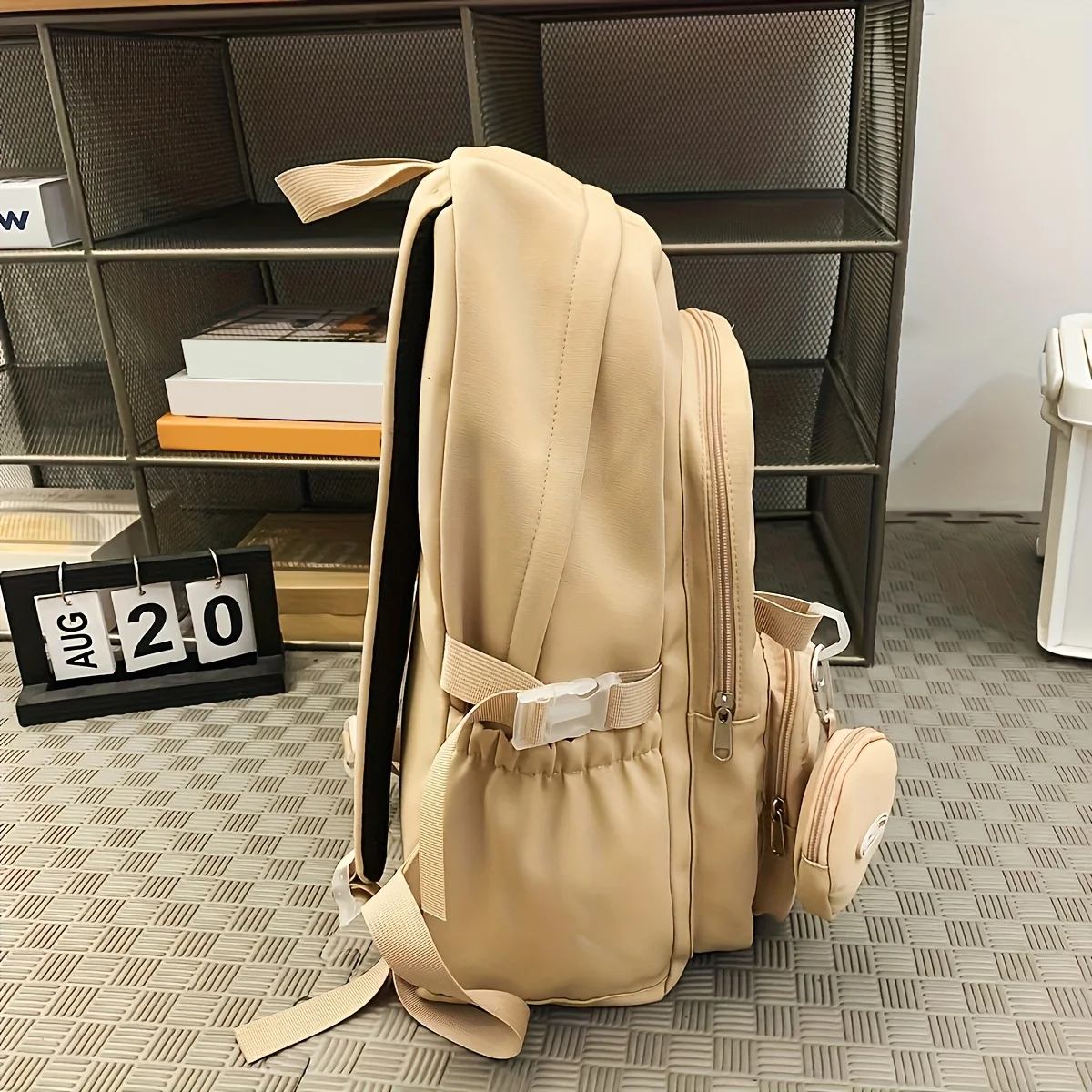 Simple Large Capacity Unisex Backpack – Casual Sports & School Travel Bag 4