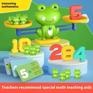 Funny Frog Balance Math Toy – Addition & Subtraction Learning Game 3