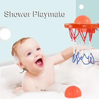 Baby Bath Mini Basketball Shooting Toy – Bathtub Water Play Game Set 2
