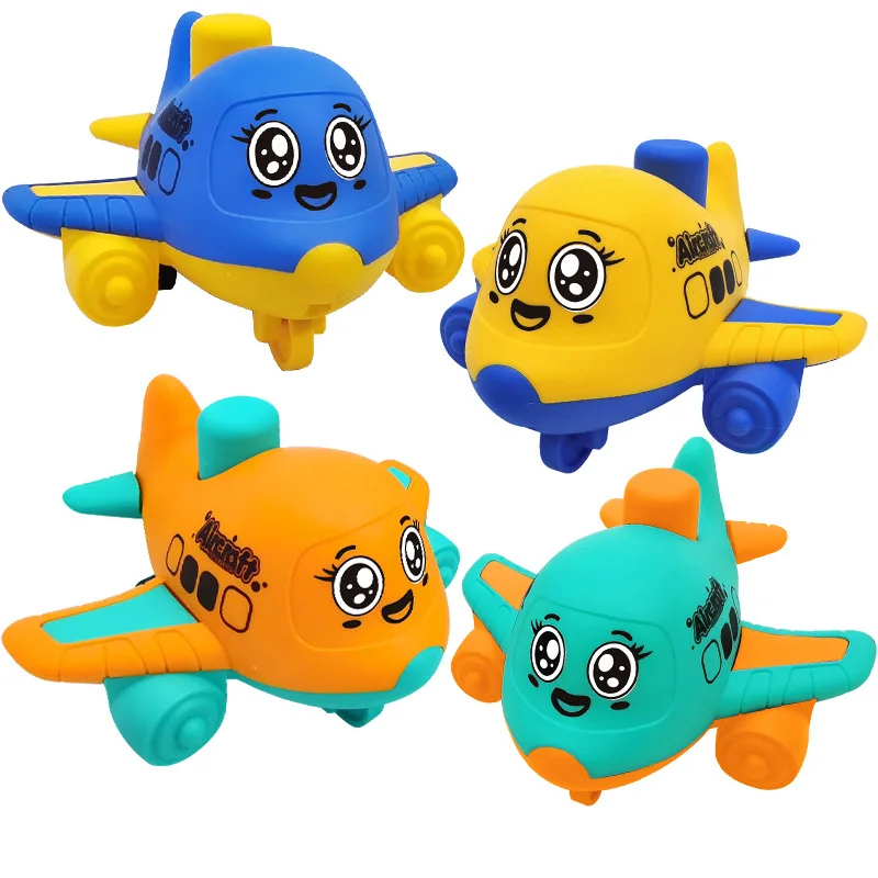 Press & Go Airplane Toy for Toddlers – Push and Roll Learning Plane 5