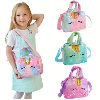 Cute Unicorn Crossbody Bag – Small Sweet Party Purse 1