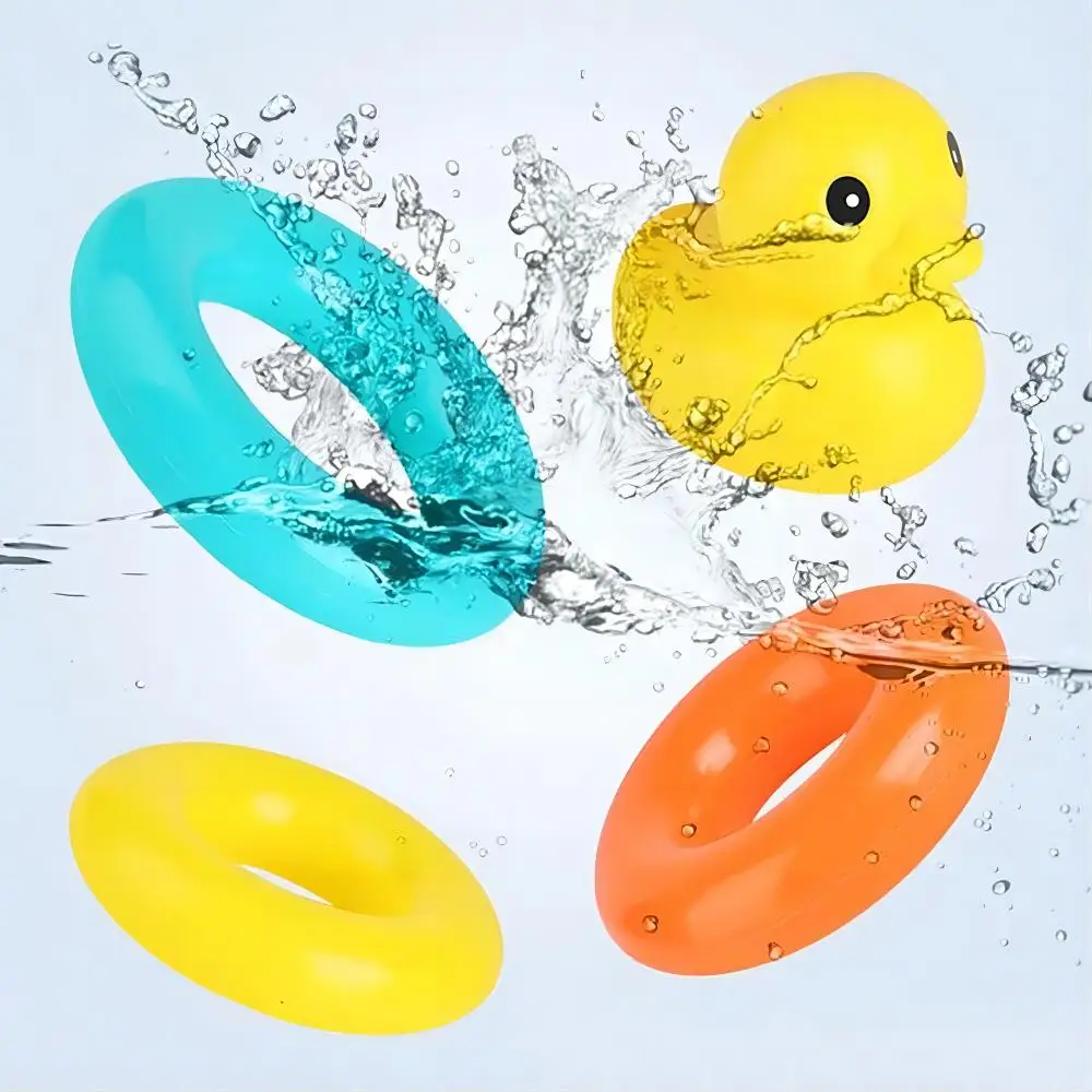 Montessori Rolling Duck Stacking Tower 3