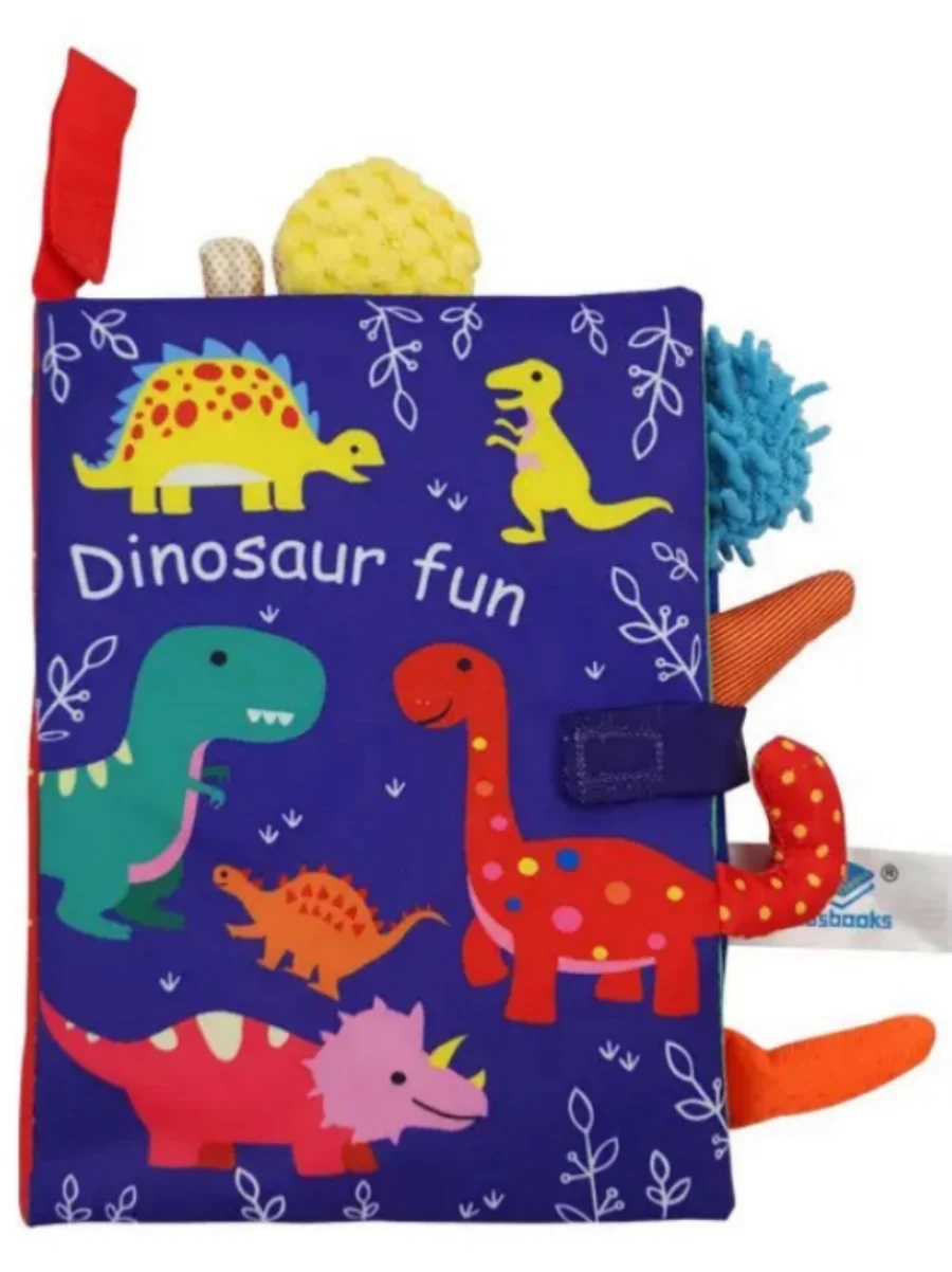 SoftPlay™ Baby Sensory Cloth Book – Interactive Early Learning Toy 4