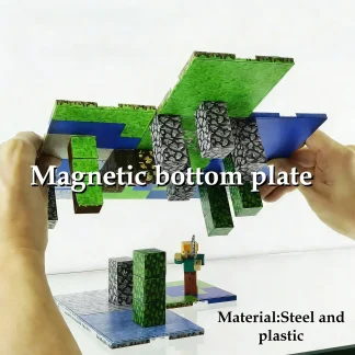 Magnetic Base Plate for Building Blocks – Creative World Play Mat 1