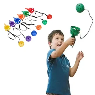 Throw & Catch Ball Game Set – Hand-Eye Coordination Outdoor Fun 1