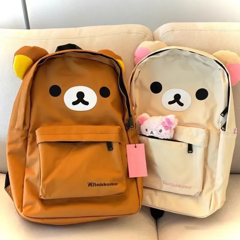 Kawaii Bear Backpack – Large Capacity Cute Student School Bag 1
