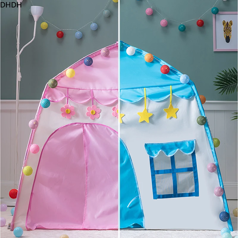 Children’s Indoor & Outdoor Play Tent – Foldable Princess Castle Teepee Playhouse 4