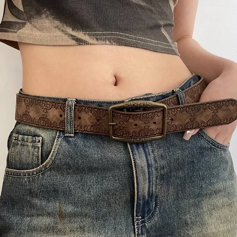 Classic PU Leather Belt for women