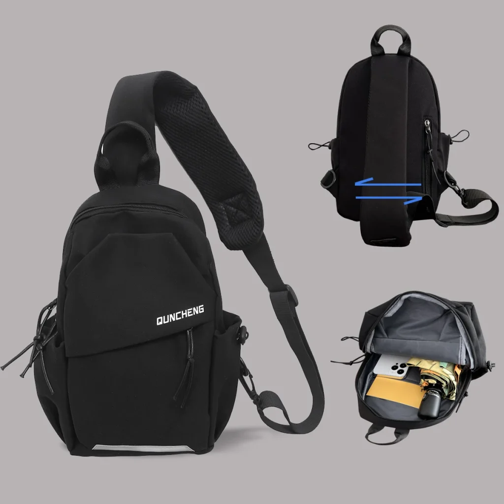 Unisex Casual Crossbody Sling Bag